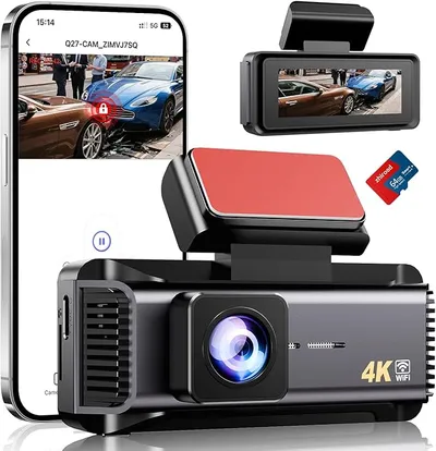 Dashcam 4K Nítida
