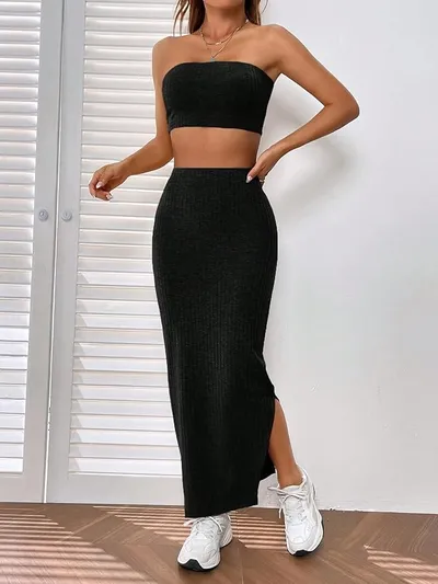CONJUNTO LISO NEGRO
