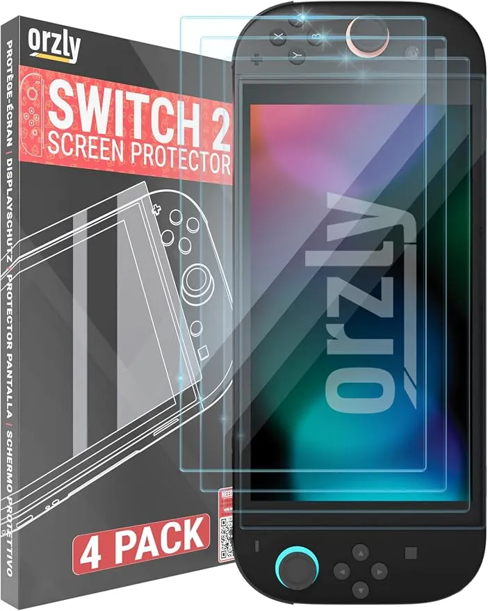 Orzly Protector de Pantalla para Nintendo Switch (7.9 pulgadas)