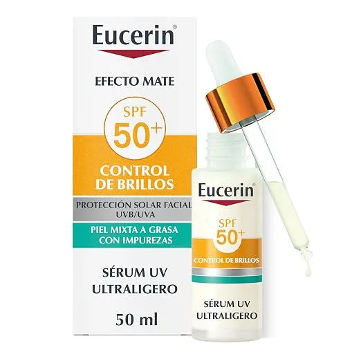 Eucerin Sun Face Oil Control Sérum Facial UV FPS50+ 30ml