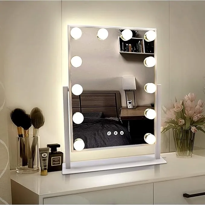 Mi Ko Mi Ka Espejo de Maquillaje con Iluminación LED