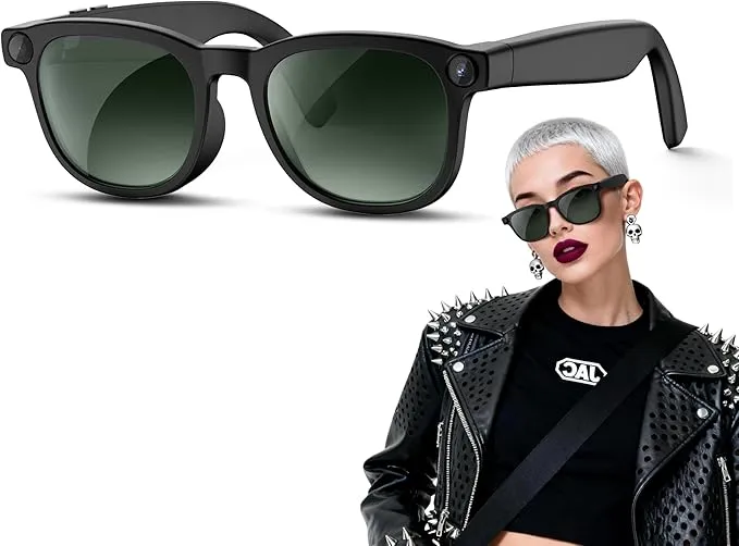 Gafas inteligentes JPRTJY con cámara 4K
