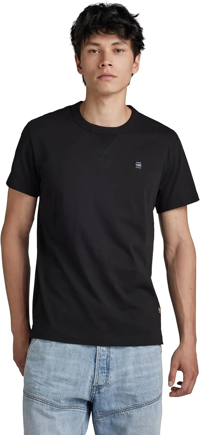 Camiseta G-Star Nifous Hombre Negra con Diseño Gráfico