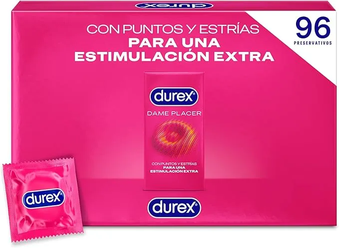 Preservativos Durex Dame Placer - Mayor Sensación y Comodidad