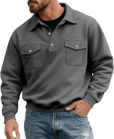 Sudadera Utilitaria Gris