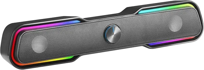 Mars Gaming MSBX - Barra de Sonido Gaming 10W con RGB Dinámica