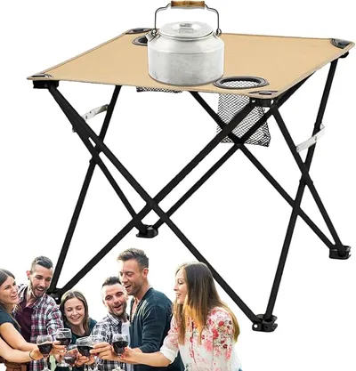 Mesa Plegable Resistente Eojpdji