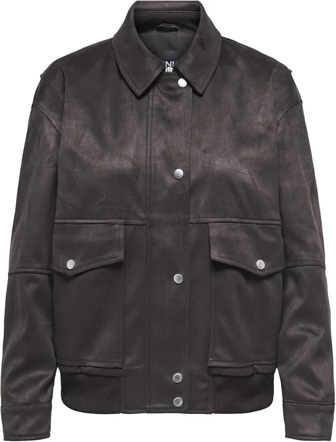 Chaqueta para Mujer ONLY Onlnala Life Faux Suede Bomber Otw