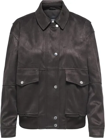 Chaqueta para Mujer ONLY Onlnala Life Faux Suede Bomber Otw