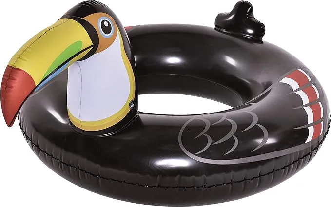 GLOBO- Anillo de toucán Gigante 115cm diametro Brazaletes y flotadores Natación y Waterpolo Unisex Infantil, Color, única