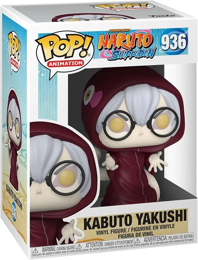 Funko Pop! Animation: Naruto - Kabuto Yakushi Figura de Vinilo Coleccionable