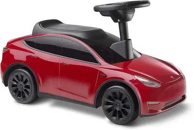 Radio Flyer Mi Primer Tesla Modelo Y - Juguete para niños pequeños (1.5-4 años) en Rojo