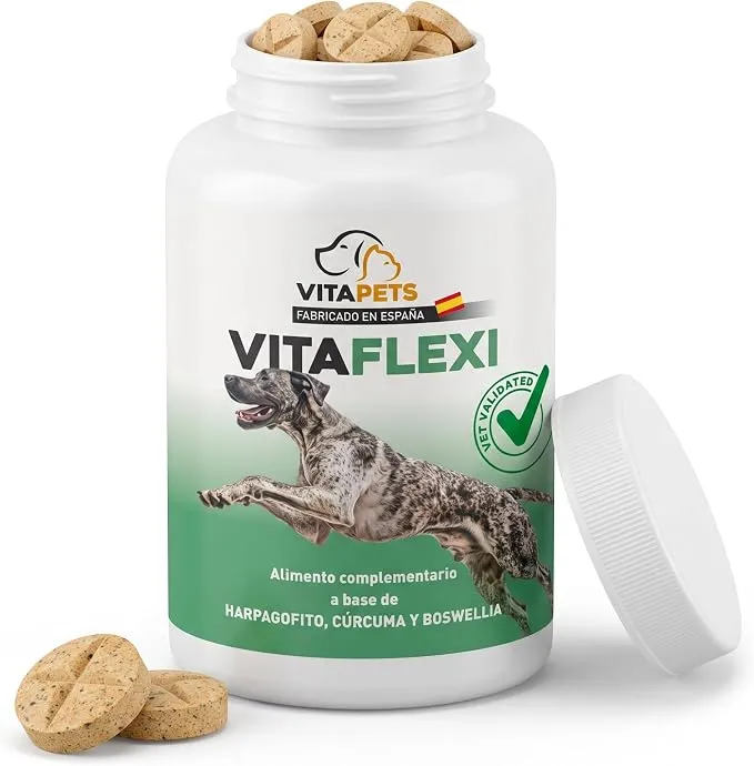 Condroprotector para Perros con Cúrcuma y Harpagofito - 60 Comprimidos