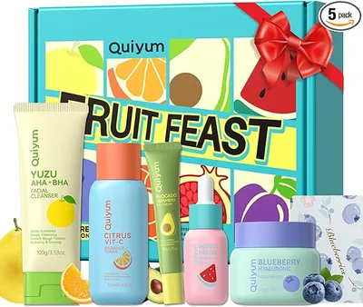 Set de Regalo de Cuidado de la Piel con Frutas para Adolescentes