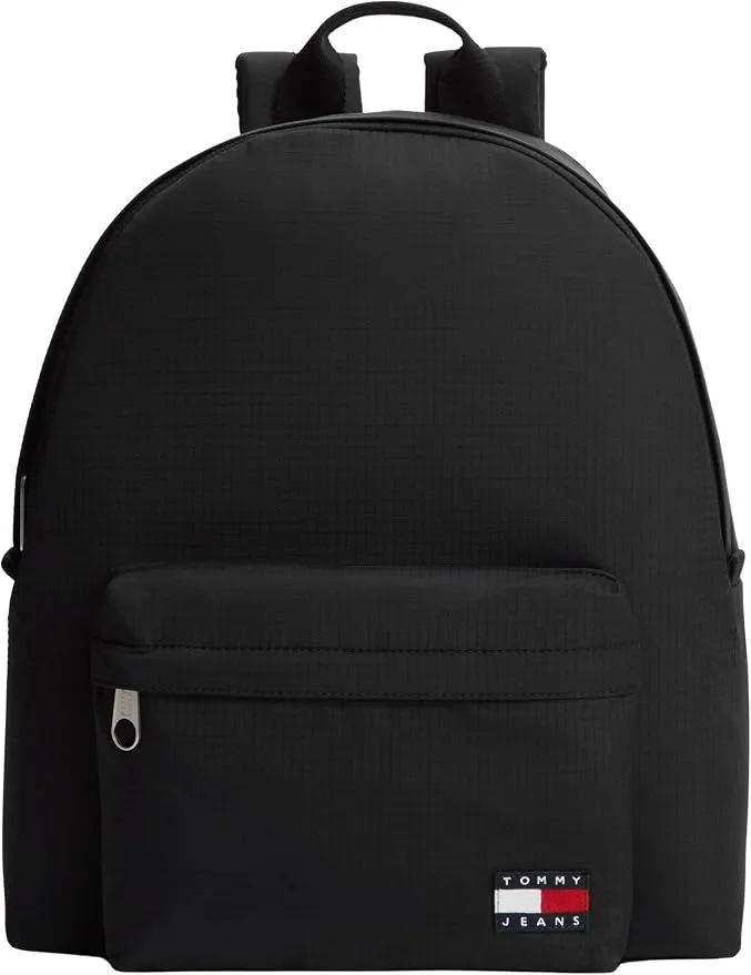Mochila Tommy Jeans Daily Ripstop Negra para Hombre