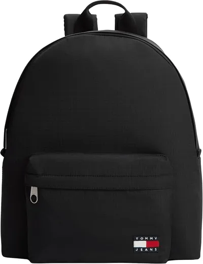 Mochila Tommy Jeans Daily Ripstop Negra para Hombre