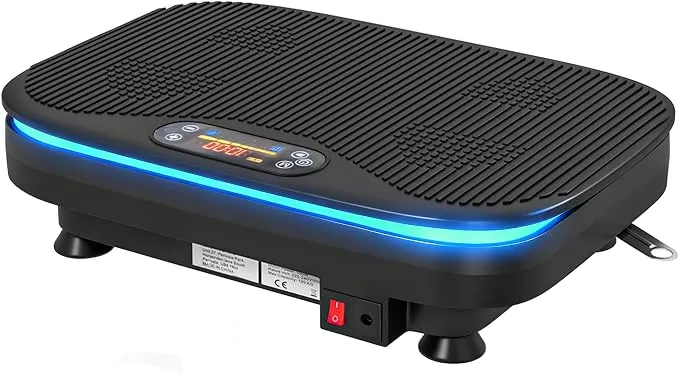 Plataforma Vibratoria SportNow con Bluetooth y 99 Velocidades