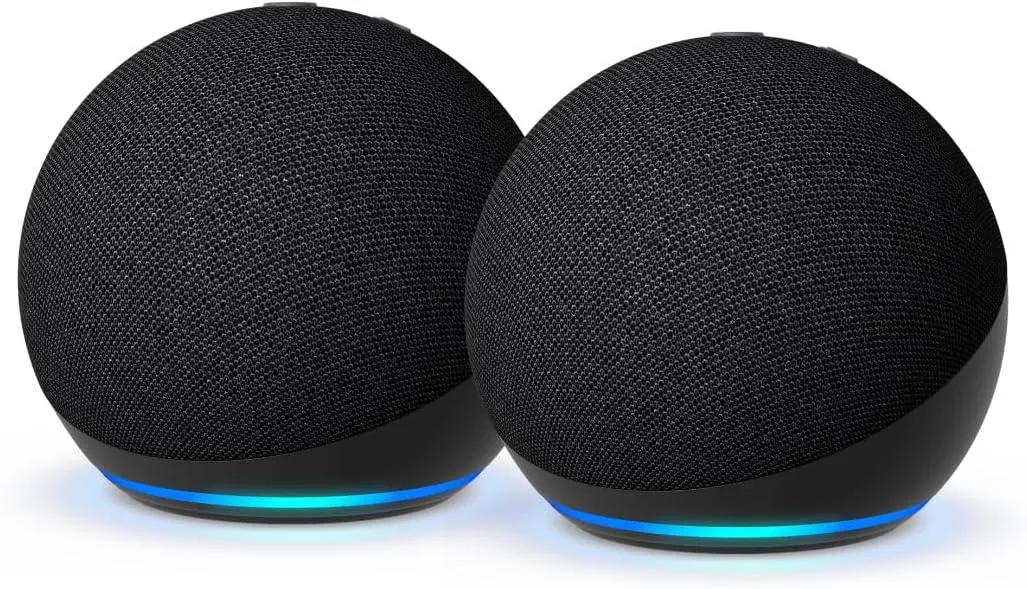 Echo Dot (Última Generación) - Paquete de 2 Altavoces Inteligentes Wifi y Bluetooth