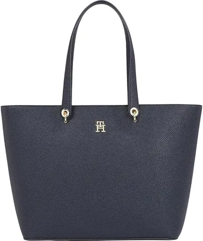 Bolso Tote Tommy Hilfiger Emblem Grande - Elegancia Atemporal