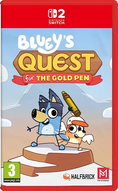 Bluey's Quests for the Gold Pen - Switch