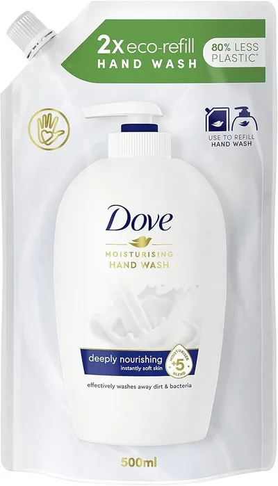 Dove - Recarga En Bolsa De Gel De Ducha, 500 Mililitro