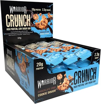 Barritas ricas en proteÃnas Warrior Crunch 20 g