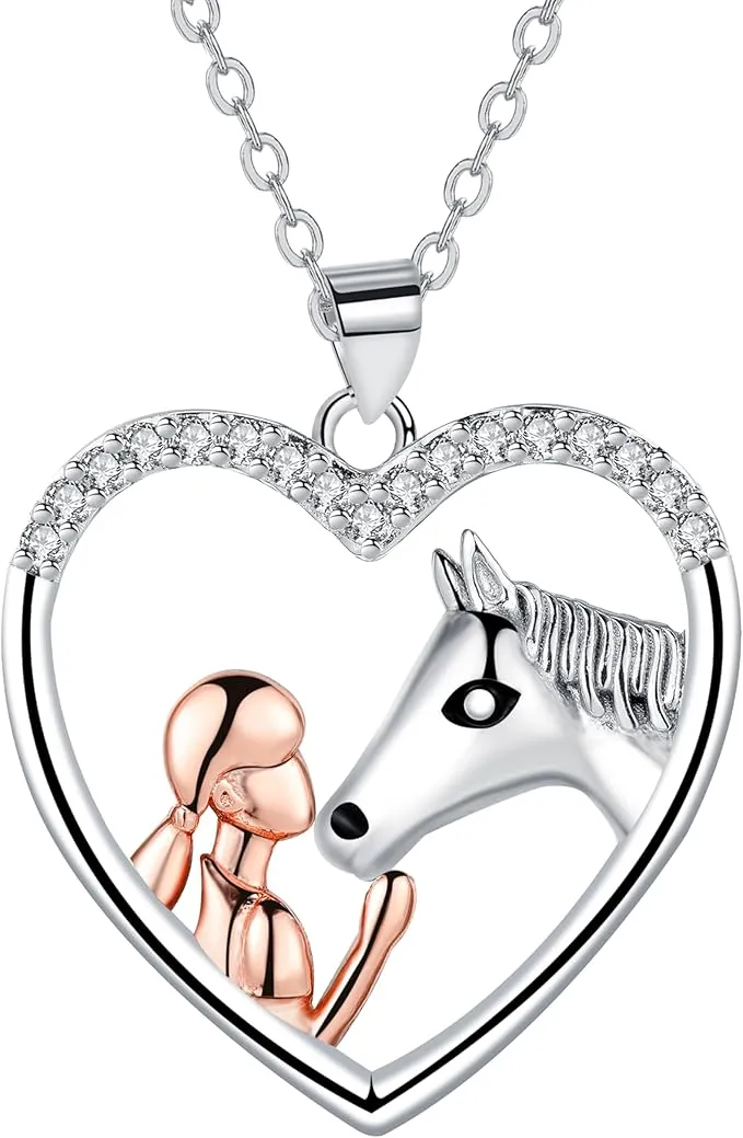 Collar Plata Caballo