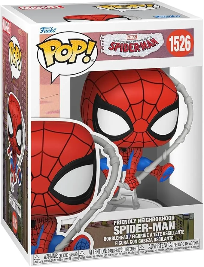 Funko Pop! Doctor Strange (Final Suit) Spider-Man Animated Coleccionable