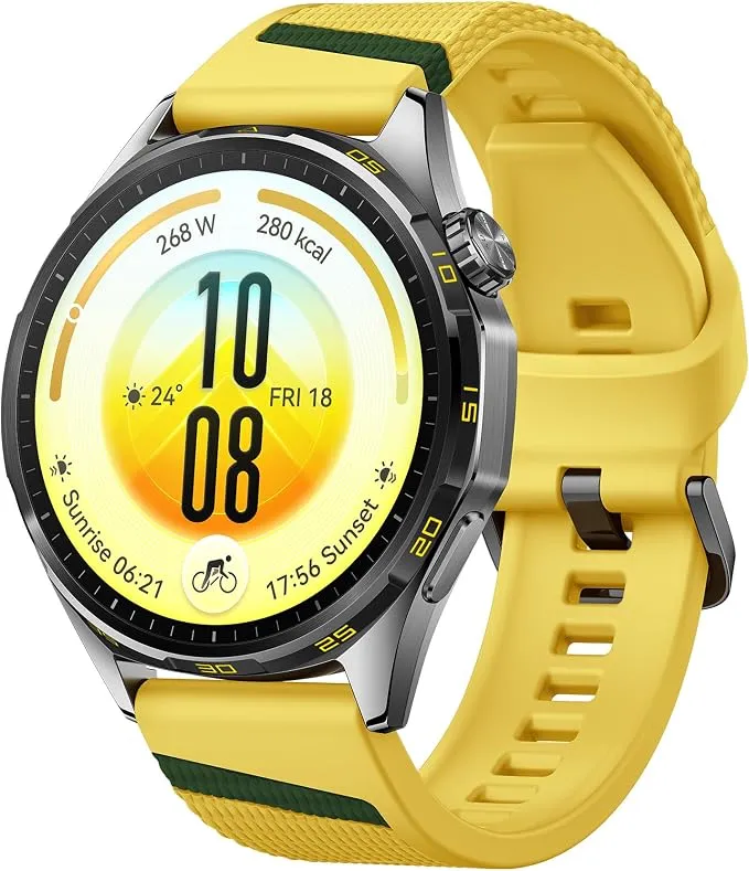 HUAWEI Watch GT 7 46mm Smartwatch GPS Amarillo - Autonomía 21 Días, Pantalla 3000 Nits