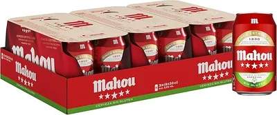Mahou 5 Estrellas Pack 24 Latas