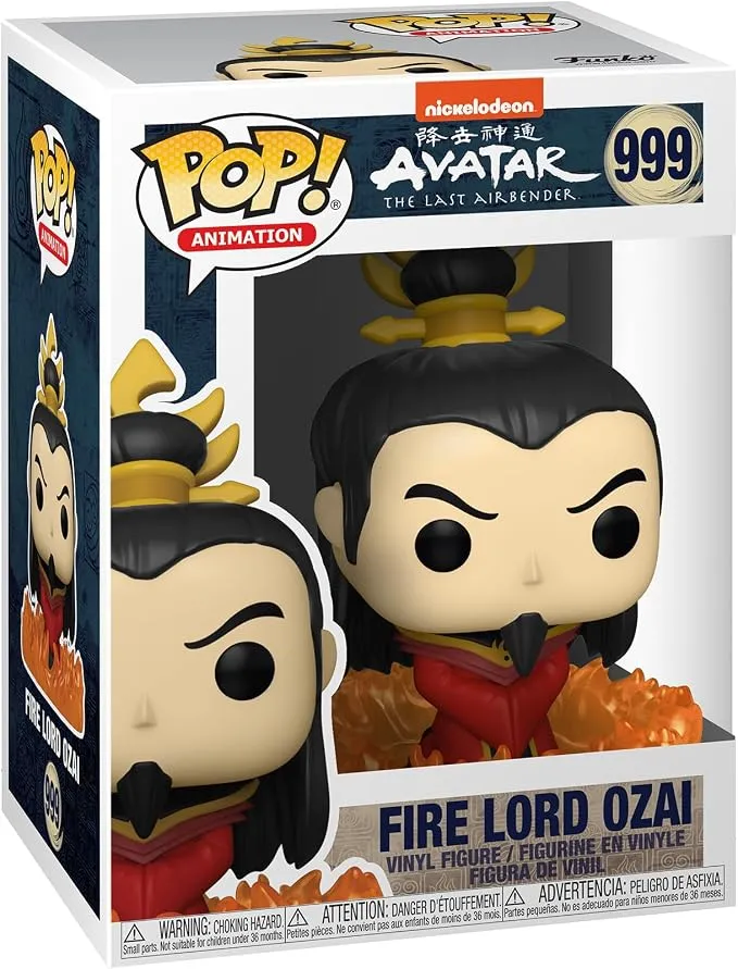 Funko Pop! Animation: Ozai de Avatar - Figura Coleccionable de Vinilo