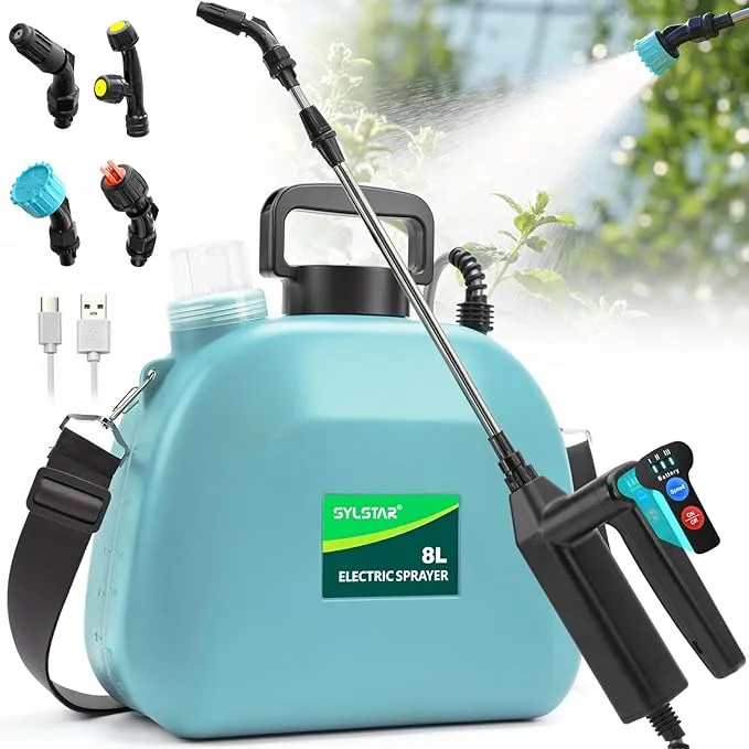 Pulverizador Eléctrico SYLSTAR 8L