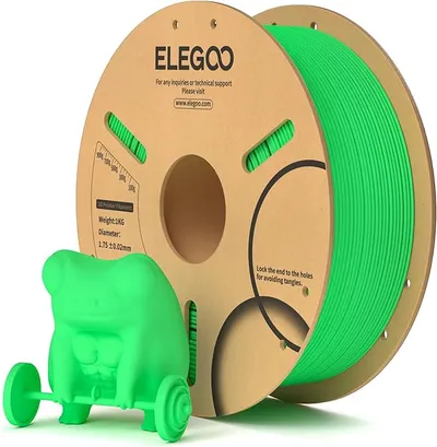 ELEGOO Filamento PLA 1.75 1KG Verde Impresora 3D
