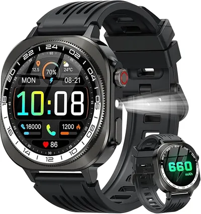 Reloj Inteligente Hombre Mujer Militar