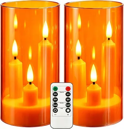 Pack 2 Velas LED Realistas