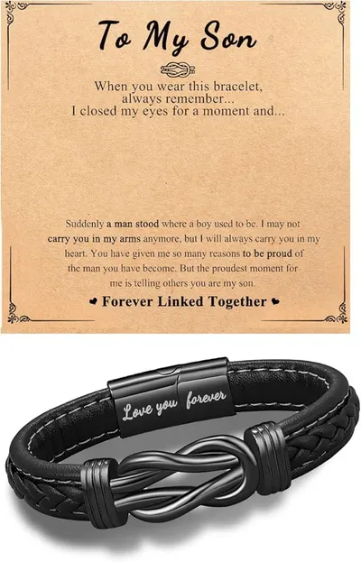 Pulsera Cuero Hombre