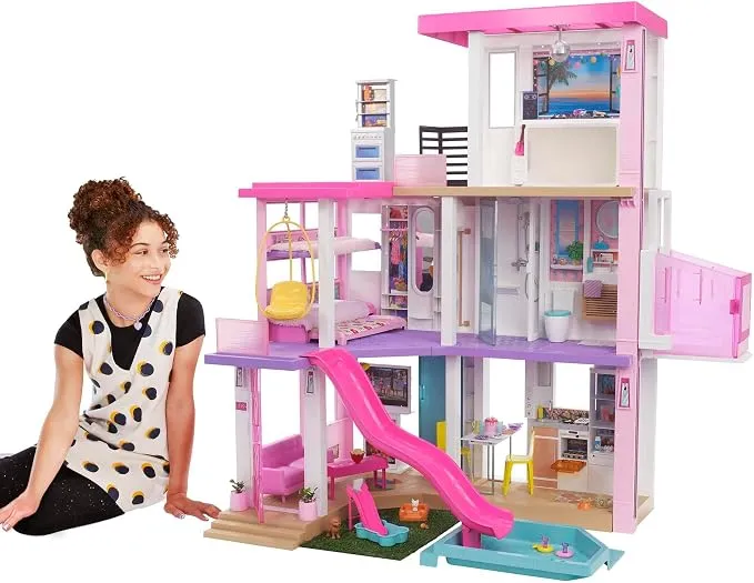 Barbie Dreamhouse Casa de Muñecas de Lujo con Múltiples Habitaciones y Accesorios