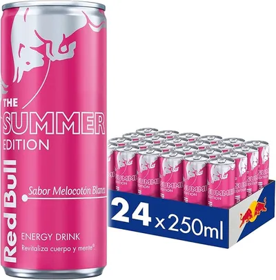 Bebida energética Red Bull White Peach
