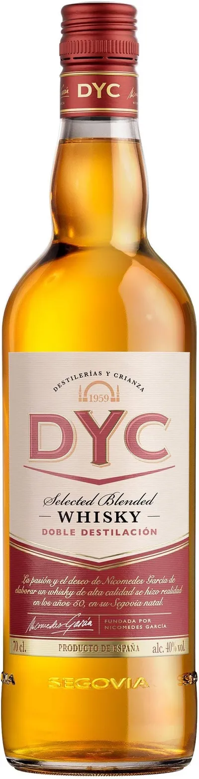 DYC Doble Destilación Whisky Blended Español 70cl