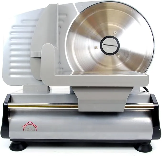 DCG Eltronic AS2465 Cortafiambres eléctrico en acero inoxidable plata