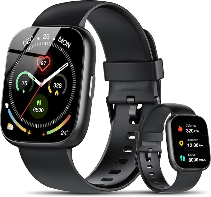 Reloj Inteligente Mujer Hombre 1.95" HD Smartwatch con Llamadas Bluetooth