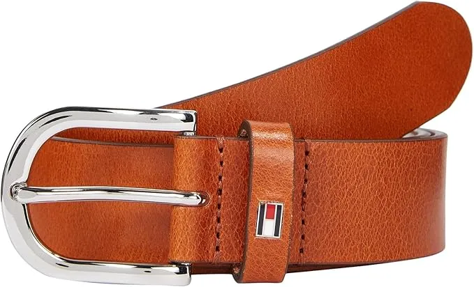 Tommy Hilfiger Cinturón Mujer New Danny Belt Cinturón de piel