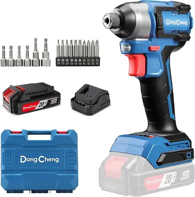 Dong Cheng Atornillador de Impacto Brushless a Batería 18V