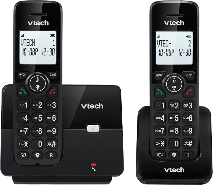 VTECH CS2001 Teléfono Inalámbrico DECT con 2 Terminales y Bloqueador de Llamadas