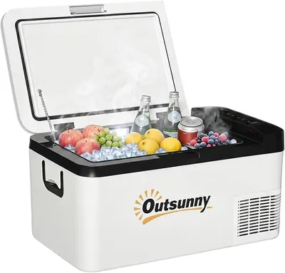 Nevera Portátil Eléctrica Outsunny 18L