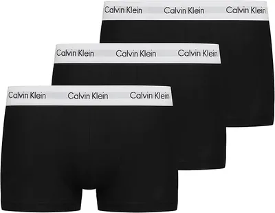 Calvin Klein Calzoncillos bóxer Hombre Pack de 3 Low Rise Trunks Ropa Interior