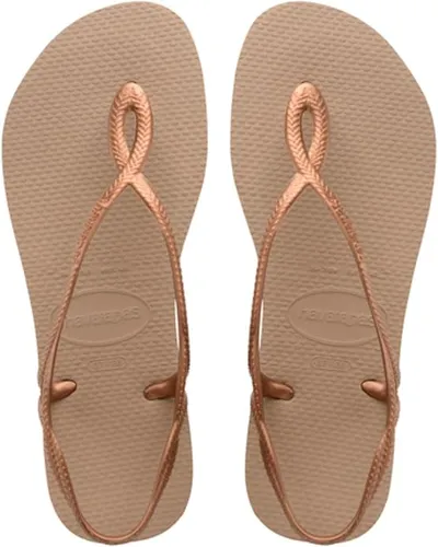 Havaianas Luna Mujer Sandalias Oro Rosa