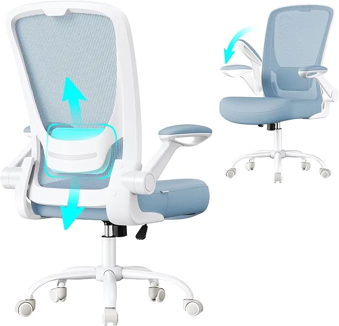 Silla de oficina giratoria SONGMICS OBN037Q01