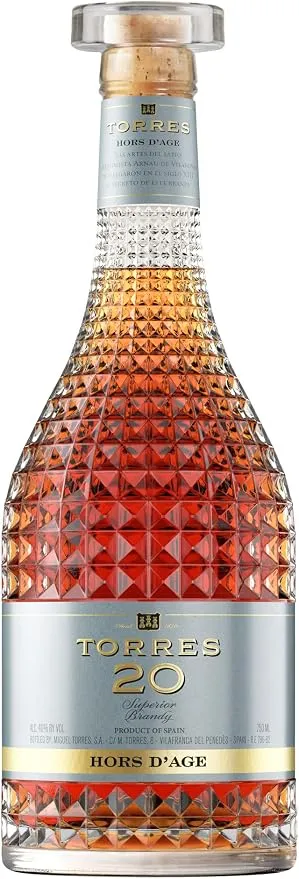 Torres Brandy 20, Brandy de 70 cl