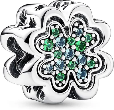 PANDORA Charm Moments 792752C01 trébol divisible